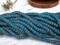 7x4mm Rustic Pacific Blue  Indonesian Heishi Beads (20" Strand)